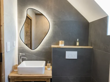 Chambre Noisetier salle de bain